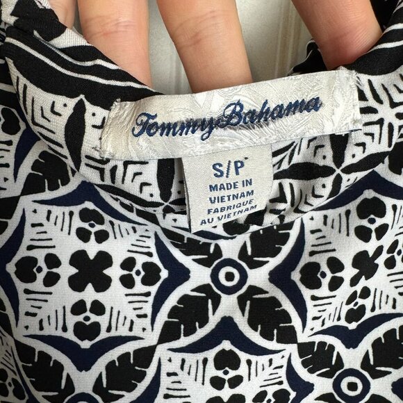 Tommy Bahama Tropical Terrazza maxi dress sleeveless built in support small I14 - Picture 2 of 6